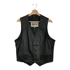 Open Road Wilsons Leather Vest Size Medium